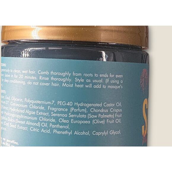 Mielle Sea Moss Anti-Shedding Gel Hair Masque W/ Saw Palmetto (6 Pack 8oz each) - Picture 5 of 5